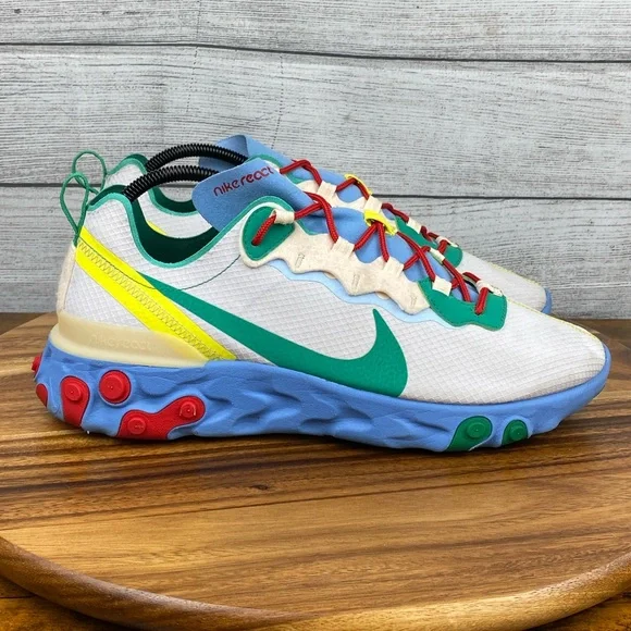 Nike React Element 55 SE Super Nintendo Athletic Shoe CT1142-800 Men’s Size 12